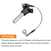 sourcing map Ball Locking Pin Pins with Button Handle 304
