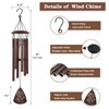 Soopau Thank You Gifts for Women Men, 32" Wind Chimes