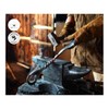 Fayesia Wrought Iron Wall Hooks - Blacksmith Handcrafted Set of
