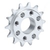 2Pcs Sprocket Gear Aluminum Anodic Oxidation Gears for Robots Machinery
