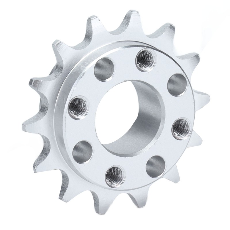 2Pcs Sprocket Gear Aluminum Anodic Oxidation Gears for Robots Machinery