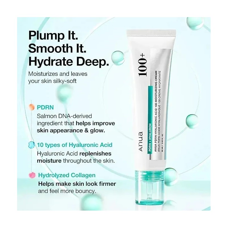 Crema Facial Pdrn 100ml - Reparadora E Hidratante Piel