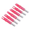 6Pcs Lighted Arrow Nocks High Visibility High Light Transmittance Waterproof