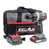 XtremepowerUS 20V Cordless Drill Drill Driver Brushless 2000mAh 336 In-lb