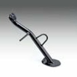 Kijima CROSS CUB110 Motorcycle Parts Wide Plate Side Stand, Steel Black Finish 213-053