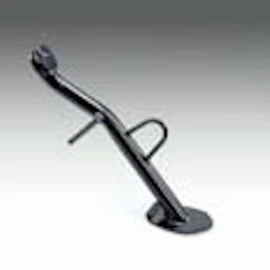 Kijima CROSS CUB110 Motorcycle Parts Wide Plate Side Stand, Steel Black Finish 213-053