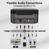 Wireless Earbuds for TV Listening Watching with Transmitter Charging Dock,2025