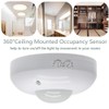 Sensky 360 Degree Ceiling Mount Occupancy Sensor, 110-240V PIR Motion