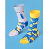 Many Mornings - Mismatched Socks - Funny Socks Unisex -