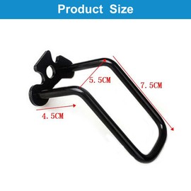 Rear Derailleur Protection, Protective Bar, Bicycle Rear Derailleur Protection, Mountain Bike, Protective Bar for Most MTB Bikes, Pack of 2