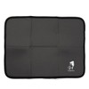 Lowliu Sauna Mat, Foldable, Compact, Sauna Mat, Leisure Sheet, Gray