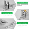 Garden Gate Latch, Garden Gate Latch, Self-Locking Lock with Screws,