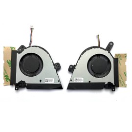 New Genuine CPU+GPU Cooling Fan Replacement for 2021 ASUS TUF Dash F15 (FX516), FX516PC FX516PR FX516PM, P/N: DFSCK221151817 DFSCK22D05883,12V 1A, only for 11th Gen Processor