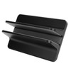 Aluminum Alloy Laptop Stand Vertical Adjustable Notebook Computer Storage HolderBlack