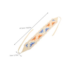 LIFKOME Decorative Scarf Headband Vintage Hair Scarf Multi-functional Head Wrap For Various Occasions Easy To Tie Head Wrap Elegant Small Head Wrap