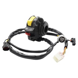 Mabutingti Handlebar Switch Left Fit For Suzuki LTZ 400 QuadSport Z 400 2003-2004 Headlight Switch Light Switch Off Switch On Switch Button