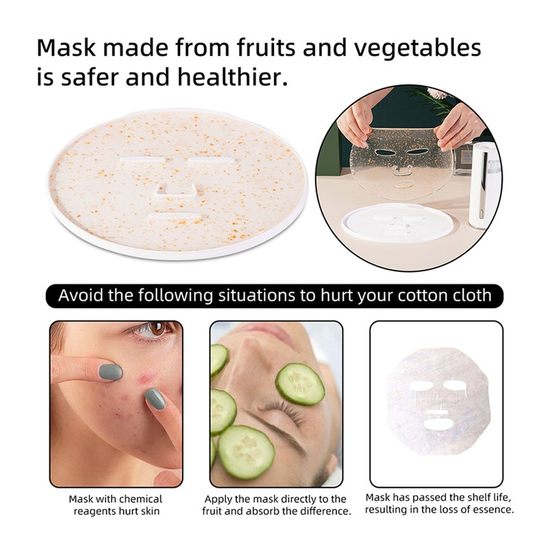 Smart Facial Mask Machine DIY Fruit Vegetable Facial Mask Skin