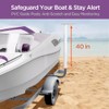 Sebnux Galvanized Steel Adjustable Boat Trailer Guide with PVC Pipes