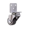 Skelang 4 Pcs Swivel Castor, 25mm Wheel with L-Shaped Plate,