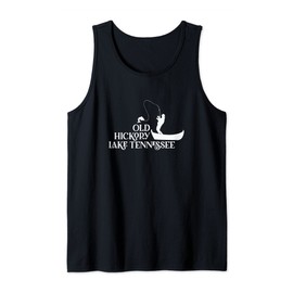 Old Hickory Lake Tennessee Fishing Tank Top