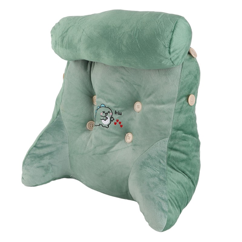 Backrest Pillow Washable Removable Cover Soft Cartoon Animal Back Support