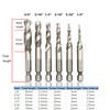 MyyYiTar 6 Pcs Drills and Thread Taps Bit Combination Set