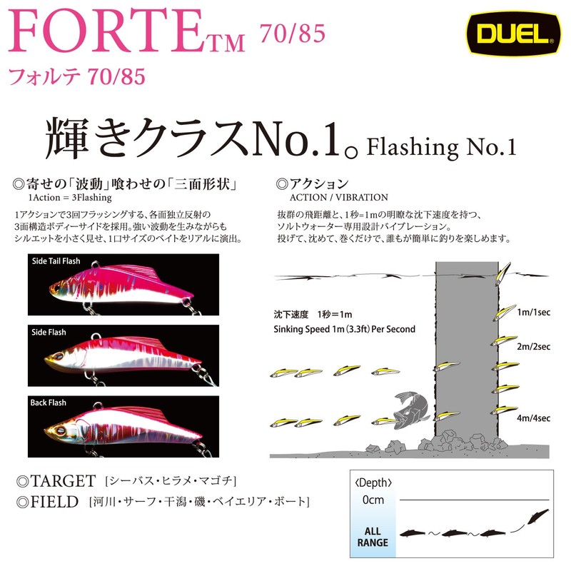 DUEL SHRH Forte 85 85mm Lure