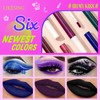 Likesing Lipstick Black Set Lip Gloss 24 Hours Hold Matte