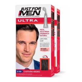 Just For Men Tinte Para Caballero Just For Men Ultra Castaño Negro 2-pack