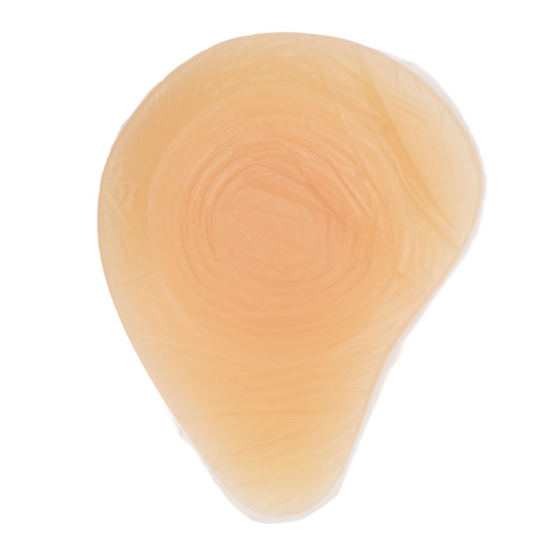 Spiral Shape Silicone Bra Insert Breathable Curved Back Soft Skin