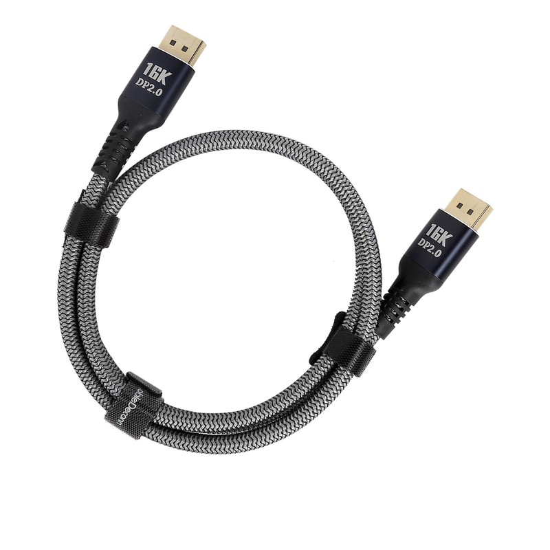 Displayport 2.0 Cable DVI HD Adapter Line 16K at 60Hz