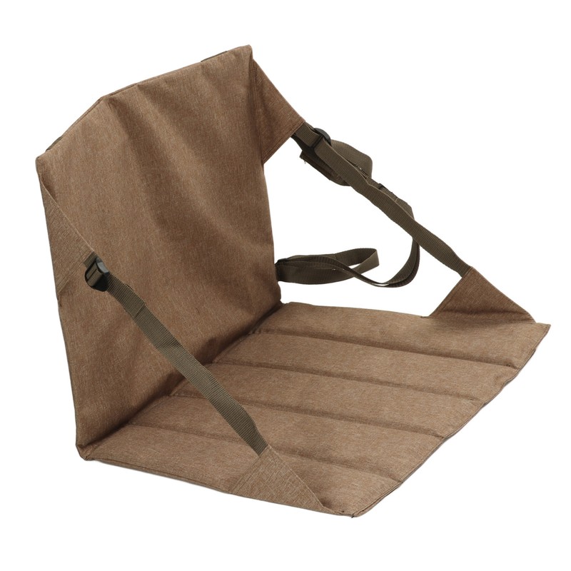 Folding Stadium Cushion 600D Oxford Cloth with Backrest Portable Stadium