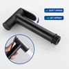 SHAMANDA Wall Mounted Bidet Sprayer Set, Stainless Steel Round Handheld