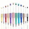 KUNHEHO 12Pcs Beadable Pens Fancy Cute Pens for Women Gillter