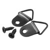 Hordion 100pcs Triangle D Ring Picture Hangers, Heavy Duty Single