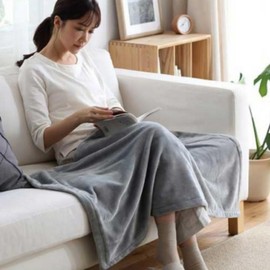 Lap Student Sofa Quilt Blanket Blanket Blanket Gift Soft Microfiber Leisure Camping Promotional Material Beige 200x230 2ea
