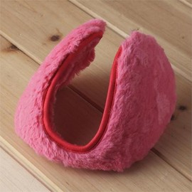 Double-sided fur thermal earmuffs (pink) / 양면털 방한 귀마개(핑크)