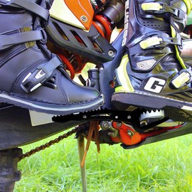 Universal Passenger Footpegs For Most Dirt Bikes, Off-road, MX Cross, Enduro, Cross Country And Supermoto Motorcycles With Original Foot Pegs Motocross Rear Pedals 1 Pair