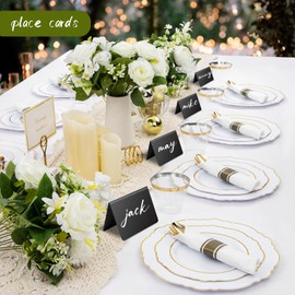16PCS Mini Chalkboard Signs for Food, Food Labels for Party Buffet
