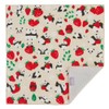 Prairie Dog Hand Towel, Beige, 9.4 x 9.4 x 0.4