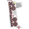 Skin Decal Wrap Works with Beats EP Headphones Houndstooth Pink