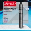KONLLEN Pool Cue Extension with 3 Bumpers Carbon Fiber Billiards