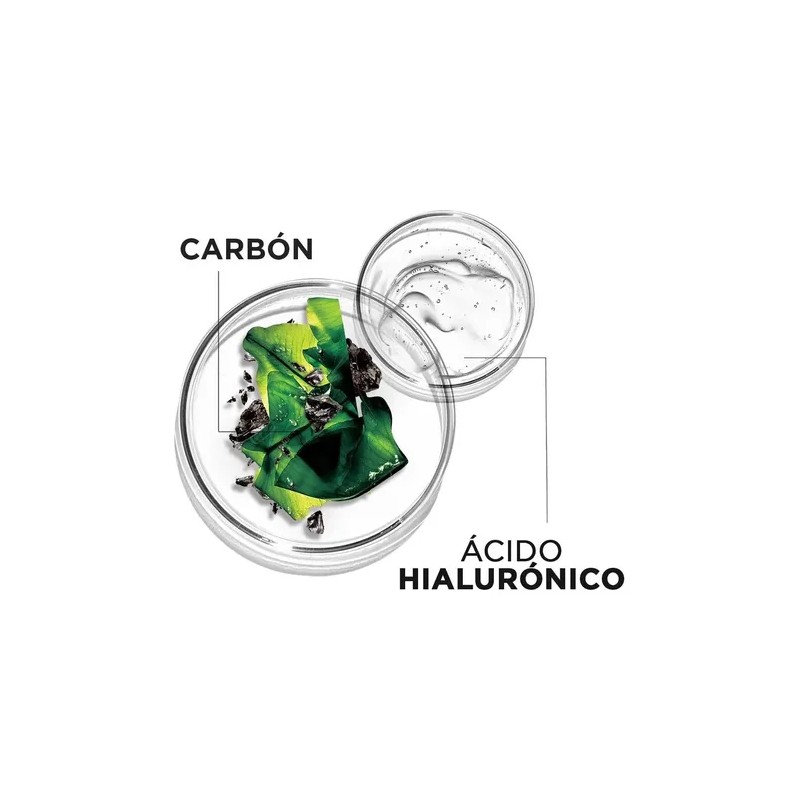 Garnier Mascarilla Facial Carbón Con Ácido Hialurónico Tipo de piel