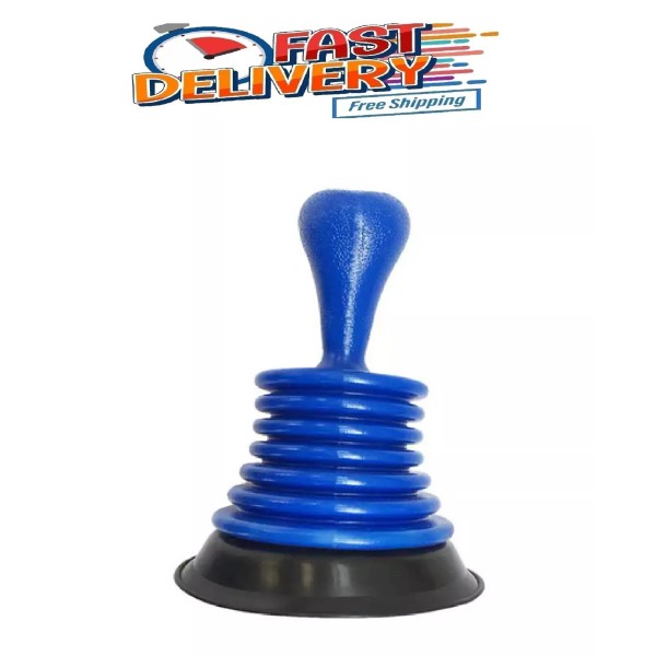 THEWORKS 4.5 in. Mini Bellows Plunger, 4 in. size easily