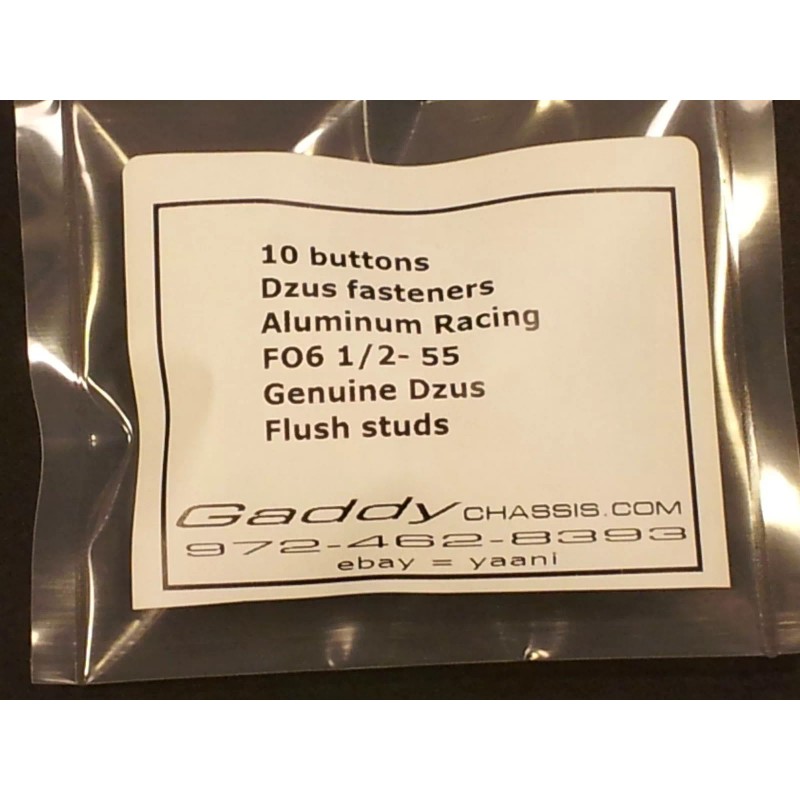 Dzus 10 Dzus fasteners 6 1/2 55 Aluminum Racing FO6