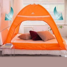 Insulated Windproof Heating Tent for Winter - Double Door, 1-2 Person 2-person