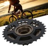 Alomejor Bicycle Freewheel Thread Steel 9 Speed 13-32T Freewheel Gear
