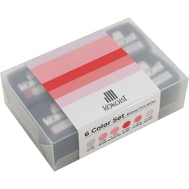 KOKOIST Sheer Pink Series Color Gel, 6 Color Set, 14