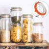 TEOZBLU Pack of 4 Replacement Preserving Jars Seals, Preserving Rings,
