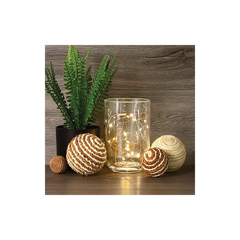 Feit Electric 6ft Indoor LED Fairy String Lights with On/Off